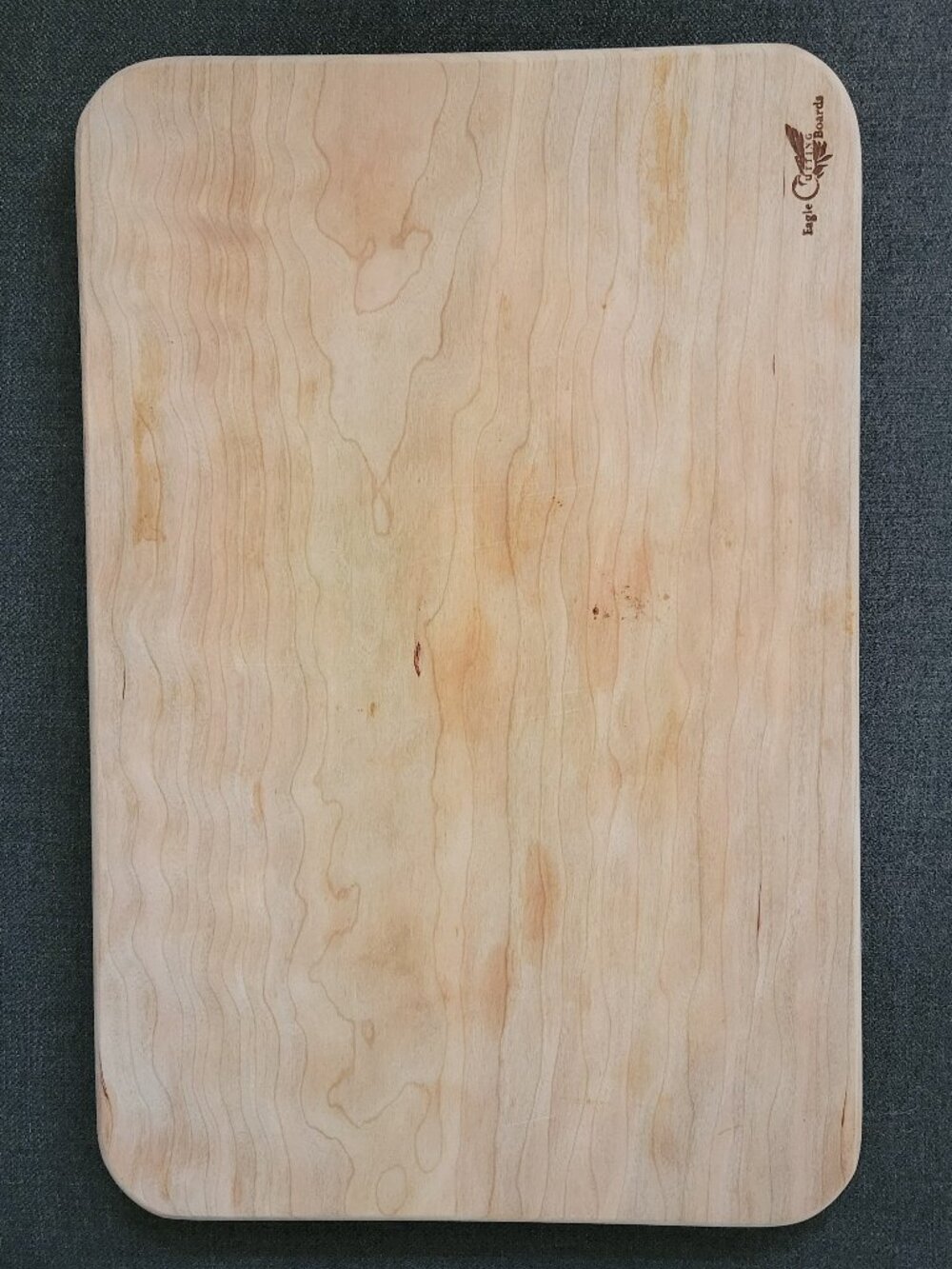 Non-Toxic Cutting Board Serving board in Cherry Wood Chemical free LIGHTLY USED